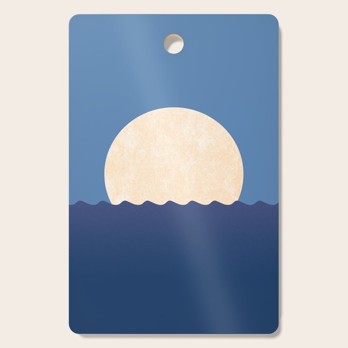 Moonrise Night Sky Cutting Board Gallery Image 1