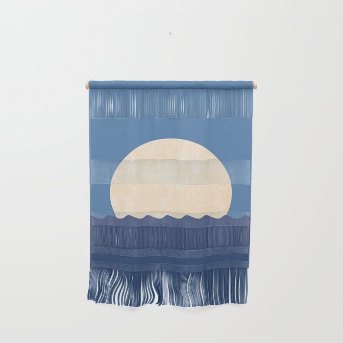 Moonrise Night Sky Wall Hanging Gallery Image 1
