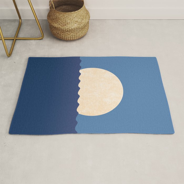 Moonrise Night Sky Rug Gallery Image 1
