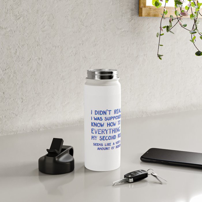 This Is My Second Rodeo Water Bottle Gallery Image 4