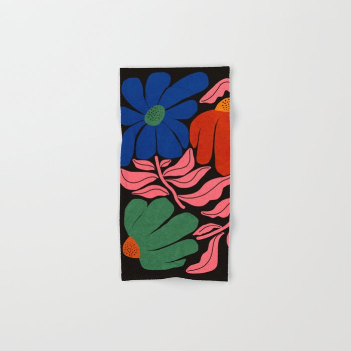 Whimsy Bloom - night Bath Towel Gallery Image 1