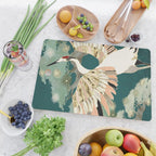 Golden Crane Cutting Board Gallery Image 2