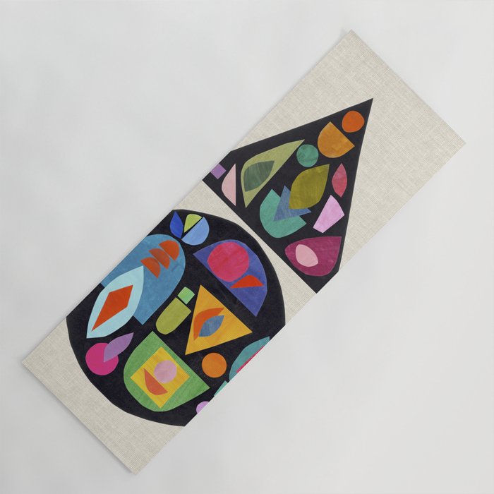 Bejeweled Compass Yoga Mat Gallery Image 1