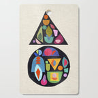 Bejeweled Compass Cutting Board Gallery Image 1