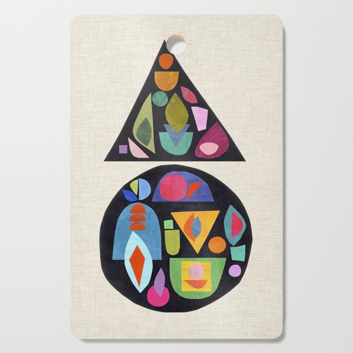 Bejeweled Compass Cutting Board Gallery Image 1