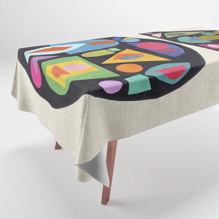 Bejeweled Compass Tablecloth Gallery Image 1