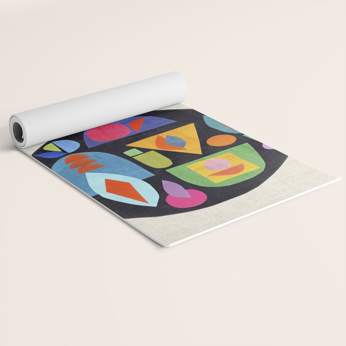 Bejeweled Compass Yoga Mat Gallery Image 2