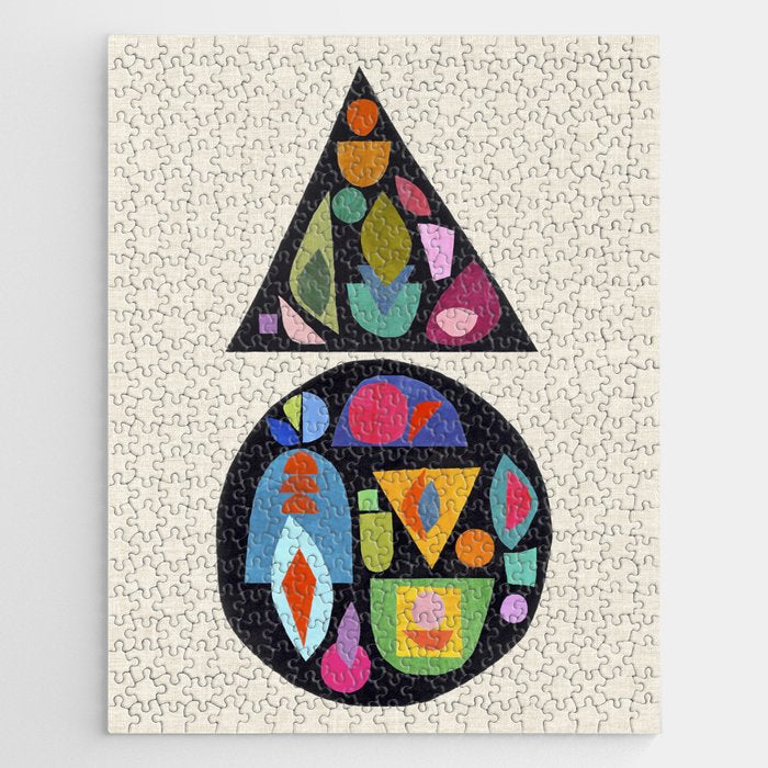 Bejeweled Compass Jigsaw Puzzle Gallery Image 1