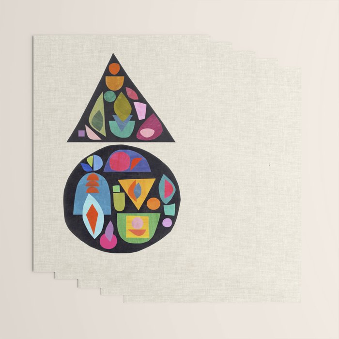 Bejeweled Compass Wrapping Paper Gallery Image 3