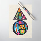 Bejeweled Compass Wrapping Paper Gallery Image 1