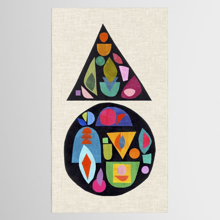 Bejeweled Compass Tablecloth Gallery Image 2