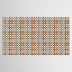 Harvest 2025 Cozy Autumn Plaid Rustic Fall Checkered Pattern Earthy Tablecloth Gallery Image 2