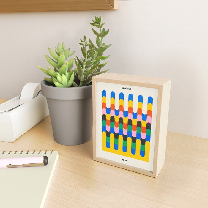 Alignment: Bauhaus 1919 Exhibition 04 Mini Art Print Gallery Image 2