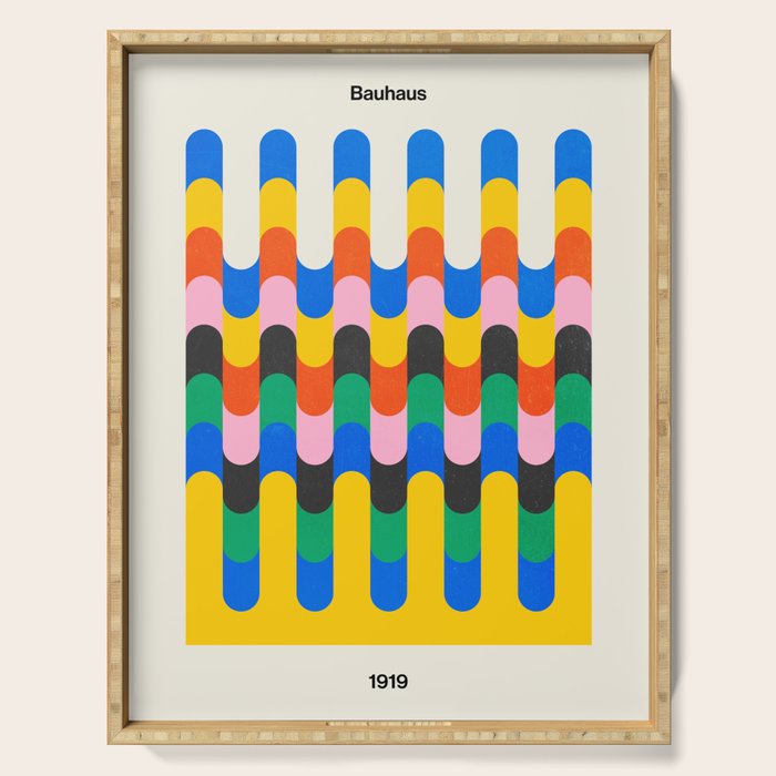 Alignment: Bauhaus 1919 Exhibition 04 Serving Tray Gallery Image 1