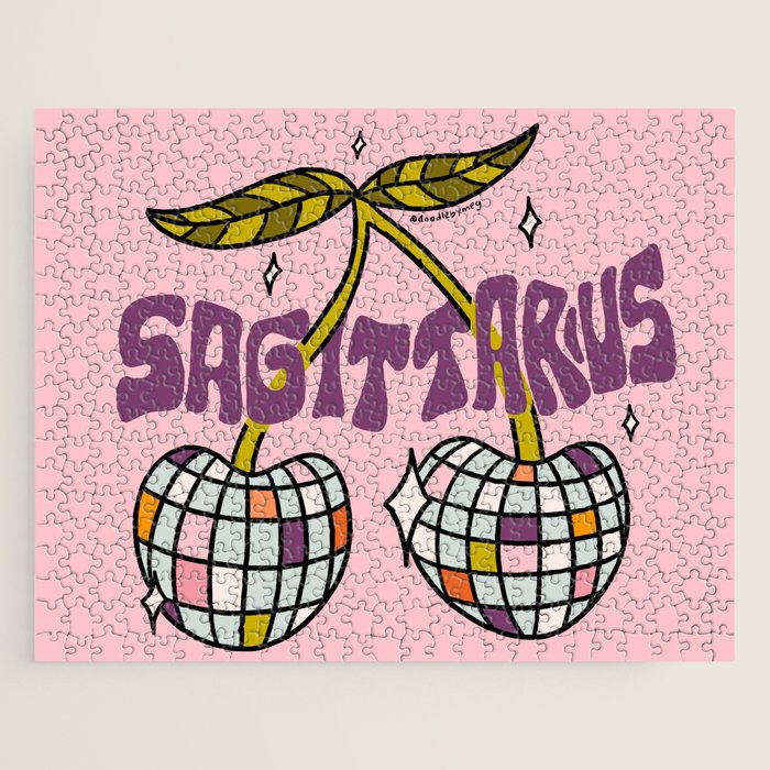 Sagittarius Cherries Jigsaw Puzzle Gallery Image 1