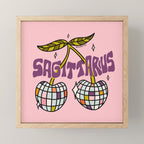 Sagittarius Cherries Mini Art Print Gallery Image 1