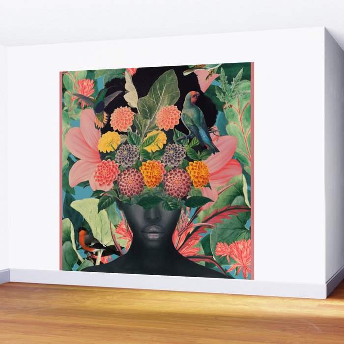 Floral beauty 24 Wall Mural Gallery Image 2