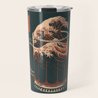 The Great Wave of Beer Travel Mug Gallery Image 1