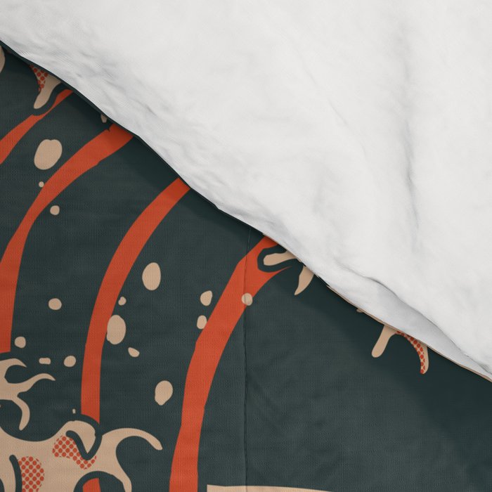 The Great Wave of Beer Comforter Gallery Image 4