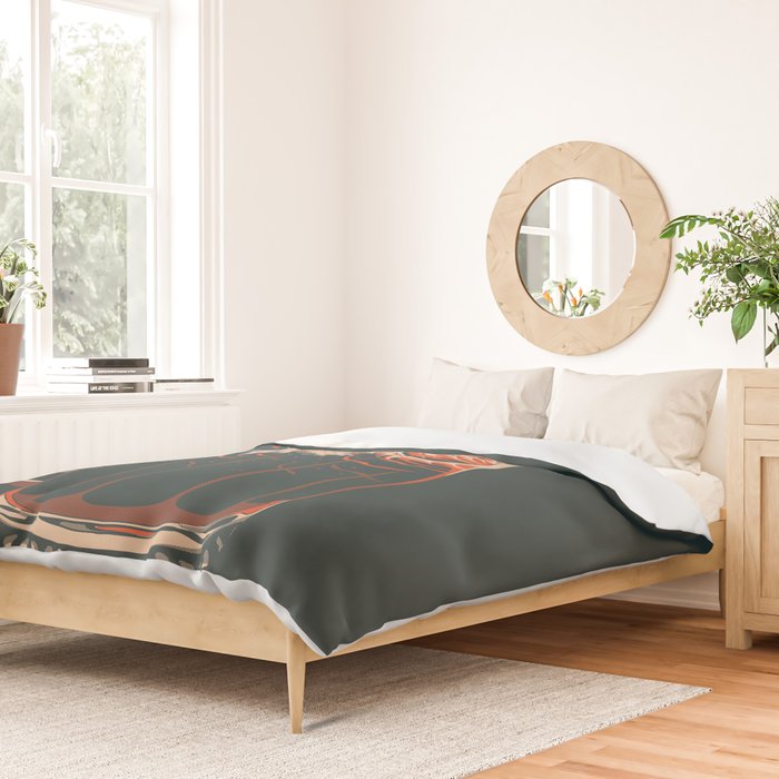 The Great Wave of Beer Duvet Cover Gallery Image 2