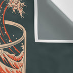 The Great Wave of Beer Wall Tapestry Gallery Image 3