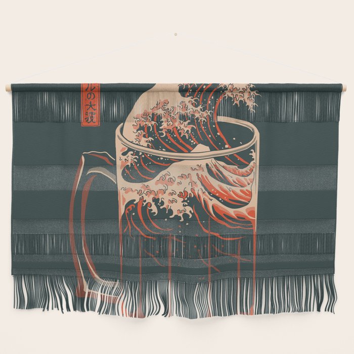 The Great Wave of Beer Wall Hanging Gallery Image 1