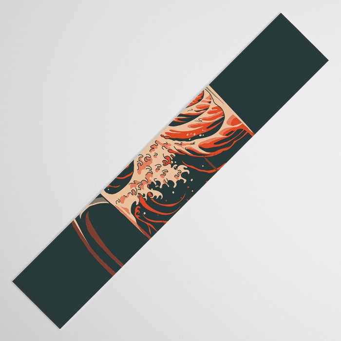 The Great Wave of Beer Table Runner Gallery Image 3