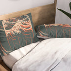 The Great Wave of Beer Pillow Sham Gallery Image 2