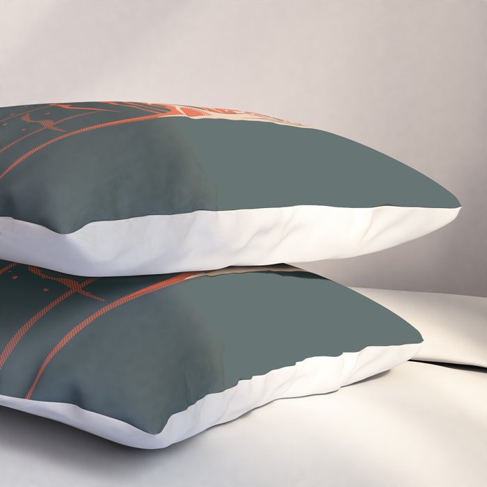 The Great Wave of Beer Pillow Sham Gallery Image 3