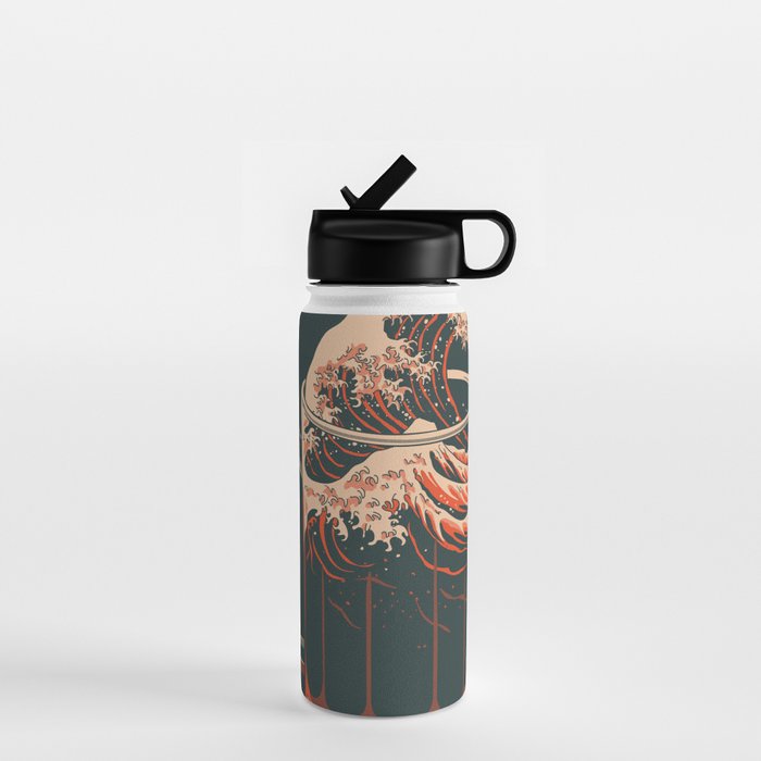 The Great Wave of Beer Water Bottle Gallery Image 1