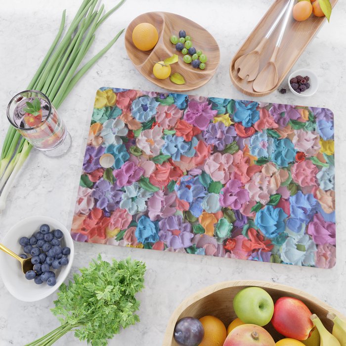 Gerbera Confetti Cutting Board Gallery Image 2