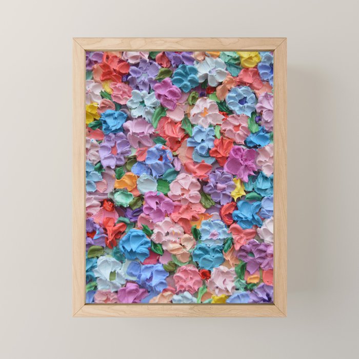 Gerbera Confetti Mini Art Print Gallery Image 1