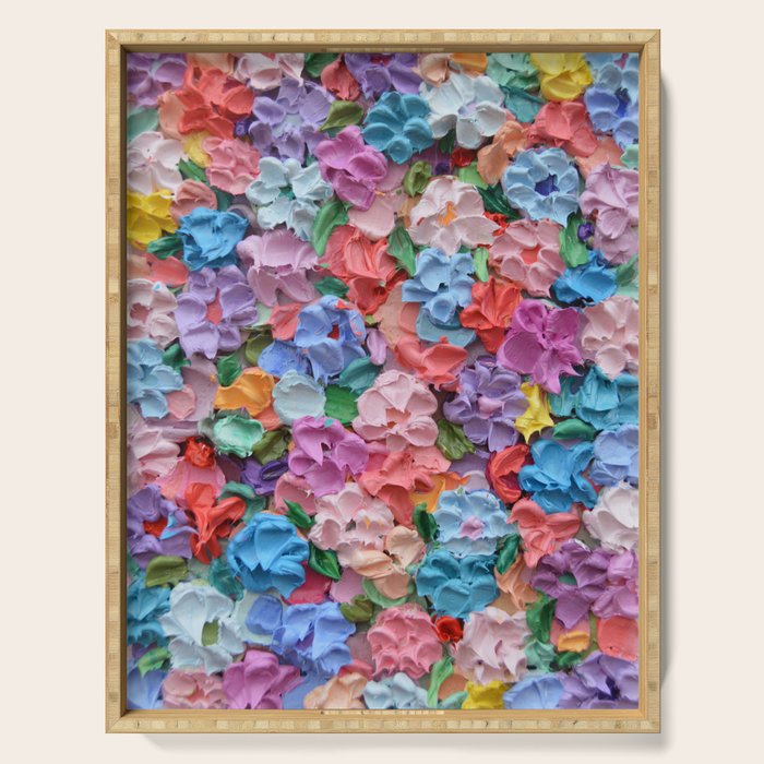 Gerbera Confetti Serving Tray Gallery Image 1