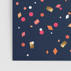 Cue the Confetti - Navy Palette Poster Gallery Image 3