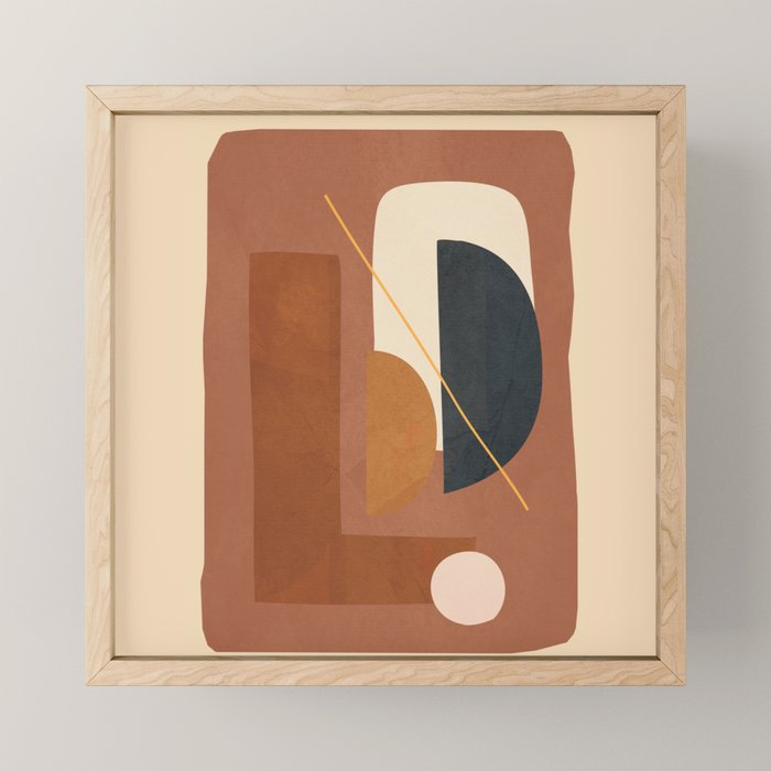 Shape Curve 31 Mini Art Print Gallery Image 1