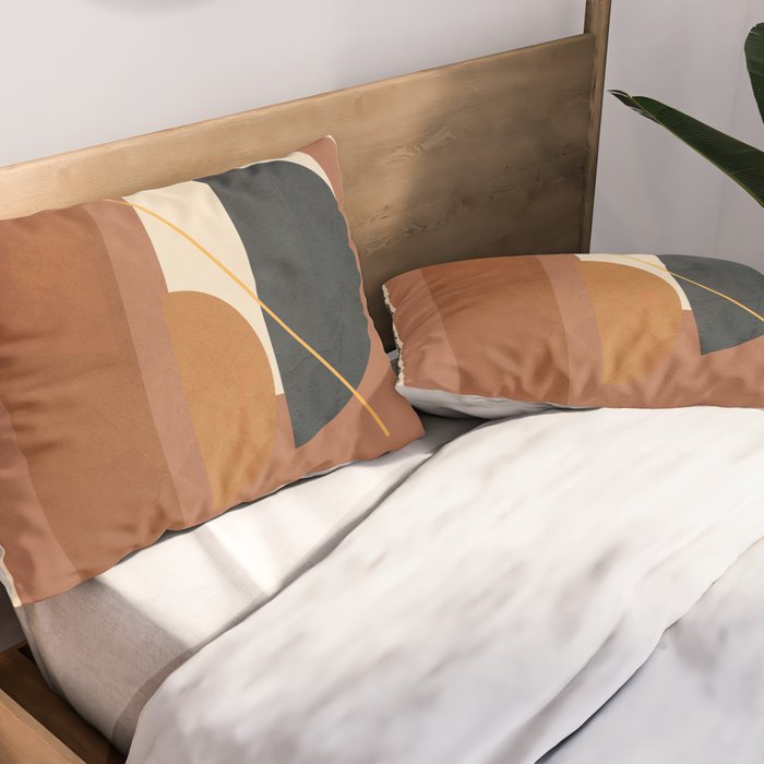 Shape Curve 31 Pillow Sham Gallery Image 2