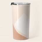 Warm Neutral mountain sun Travel Mug Gallery Image 3