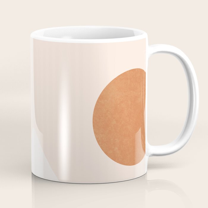 Warm Neutral mountain sun Coffee Mug Gallery Image 1