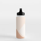Warm Neutral mountain sun Water Bottle Gallery Image 3
