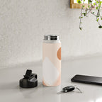 Warm Neutral mountain sun Water Bottle Gallery Image 4