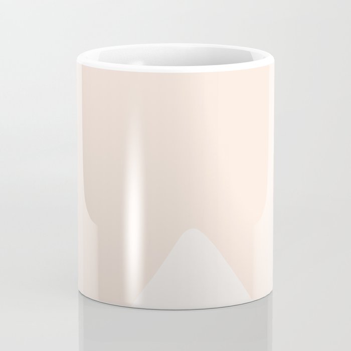 Warm Neutral mountain sun Coffee Mug Gallery Image 4