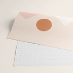 Warm Neutral mountain sun Wrapping Paper Gallery Image 2