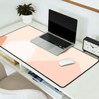 Warm Neutral mountain sun Desk Mat Gallery Image 2