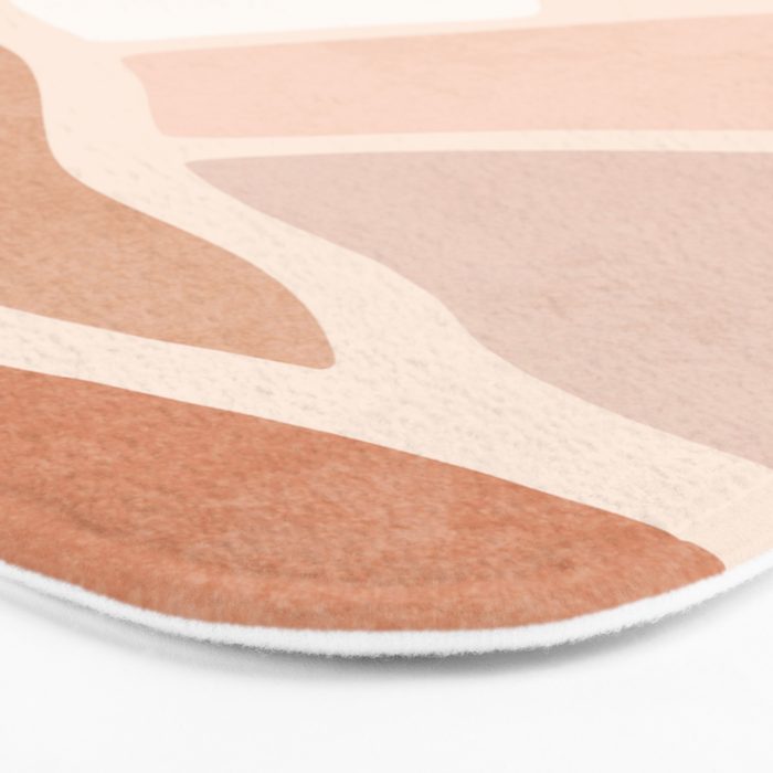 Warm Neutral mountain sun Bath Mat Gallery Image 3