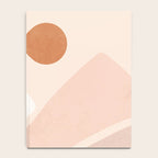 Warm Neutral mountain sun Notebook Gallery Image 4
