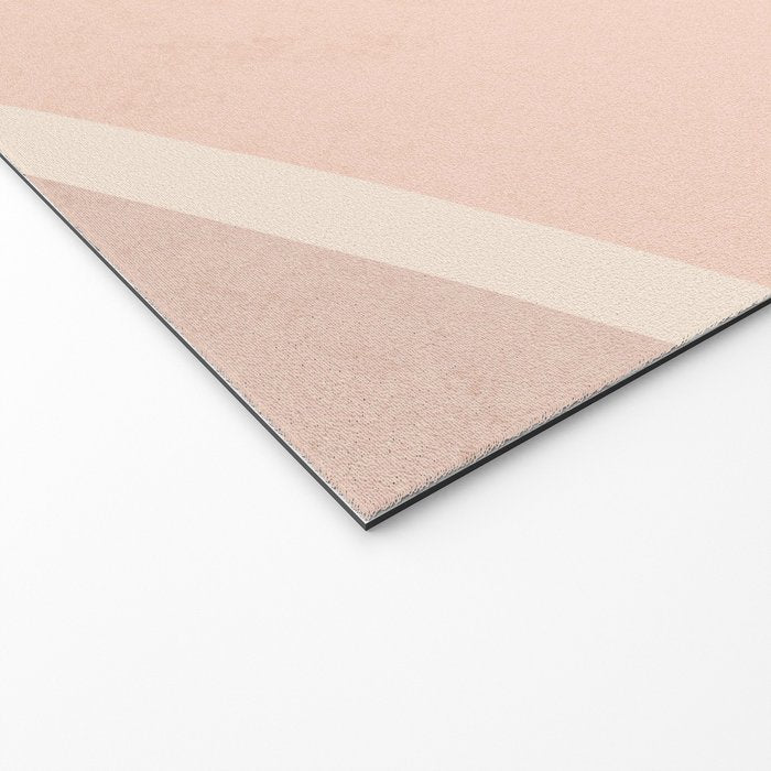 Warm Neutral mountain sun Welcome Mat Gallery Image 2