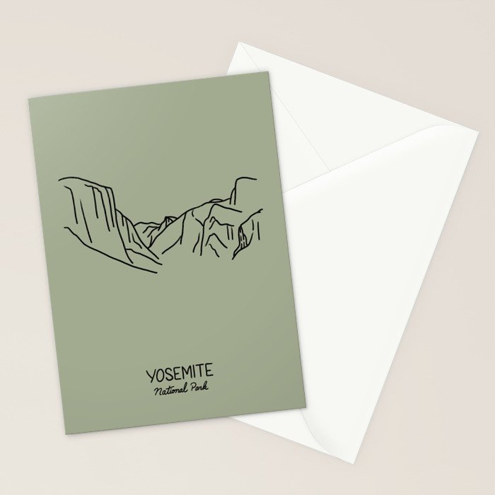 Yosemite National Park Stationery Card Gallery Image 2