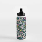 Wildflower Field on Pine Grove - Pink, Orange, Blue, & Purple Water Bottle Gallery Image 2