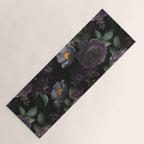 Mystic Moon Night Roses Botanical Flower Garden Yoga Mat Gallery Image 1