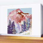 Alpine Lite II Wall Mural Gallery Image 2